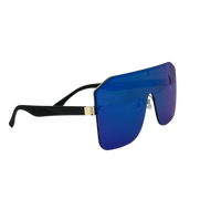 Ochelari de soare barbati, aluminiu, fumuriu, MS1042