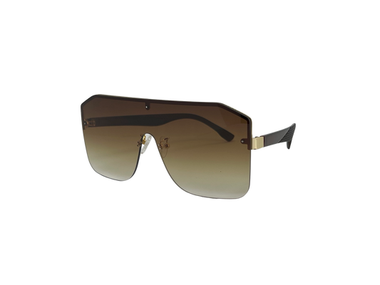 Ochelari de soare barbati, aluminiu, fumuriu, MS1043