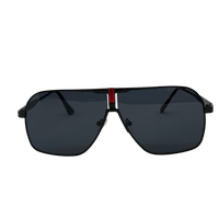 Ochelari de soare unisex, aluminiu, fumuriu, MS1050