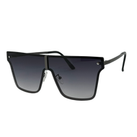 Ochelari de soare unisex, aluminiu, fumuriu, MS1053