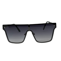 Ochelari de soare unisex, aluminiu, fumuriu, MS1053