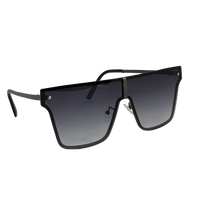 Ochelari de soare unisex, aluminiu, fumuriu, MS1053