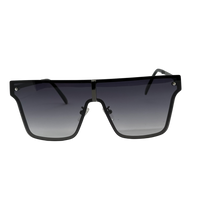 Ochelari de soare unisex, aluminiu, fumuriu, MS1055