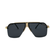 Ochelari de soare unisex, aluminiu, fumuriu, MS1060