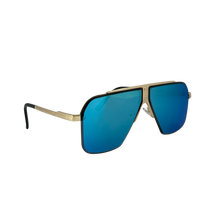 Ochelari de soare unisex, aluminiu, fumuriu, MS1061