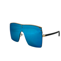 Ochelari de soare unisex, aluminiu, fumuriu, MS1065