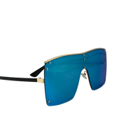 Ochelari de soare unisex, aluminiu, fumuriu, MS1065