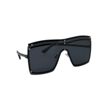 Ochelari de soare unisex, aluminiu, fumuriu, MS1066