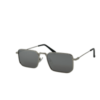Ochelari de soare unisex, aluminiu, fumuriu, MS1068