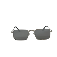 Ochelari de soare unisex, aluminiu, fumuriu, MS1068