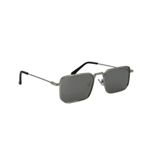 Ochelari de soare unisex, aluminiu, fumuriu, MS1068