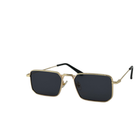 Ochelari de soare unisex, aluminiu, fumuriu, MS1114