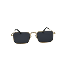 Ochelari de soare unisex, aluminiu, fumuriu, MS1114