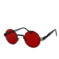 Ochelari de soare unisex, aluminiu, fumuriu, MS1072
