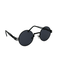 Ochelari de soare unisex, aluminiu, fumuriu, MS1074