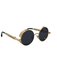 Ochelari de soare unisex, aluminiu, fumuriu, MS1079