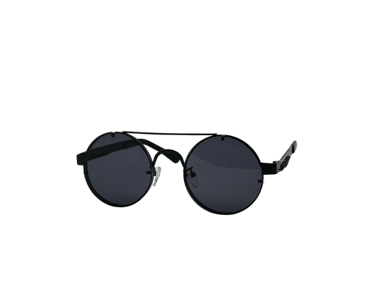 Ochelari de soare unisex, aluminiu, fumuriu, MS1081