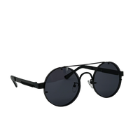Ochelari de soare unisex, aluminiu, fumuriu, MS1081