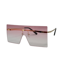 Ochelari de soare unisex, aluminiu, fumuriu, MS1082