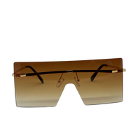 Ochelari de soare unisex, aluminiu, fumuriu, MS1083