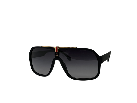 Ochelari de soare unisex, aluminiu, fumuriu, MS1086