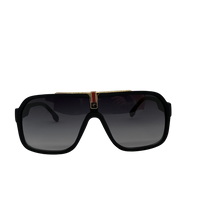 Ochelari de soare unisex, aluminiu, fumuriu, MS1086