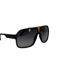 Ochelari de soare unisex, aluminiu, fumuriu, MS1086