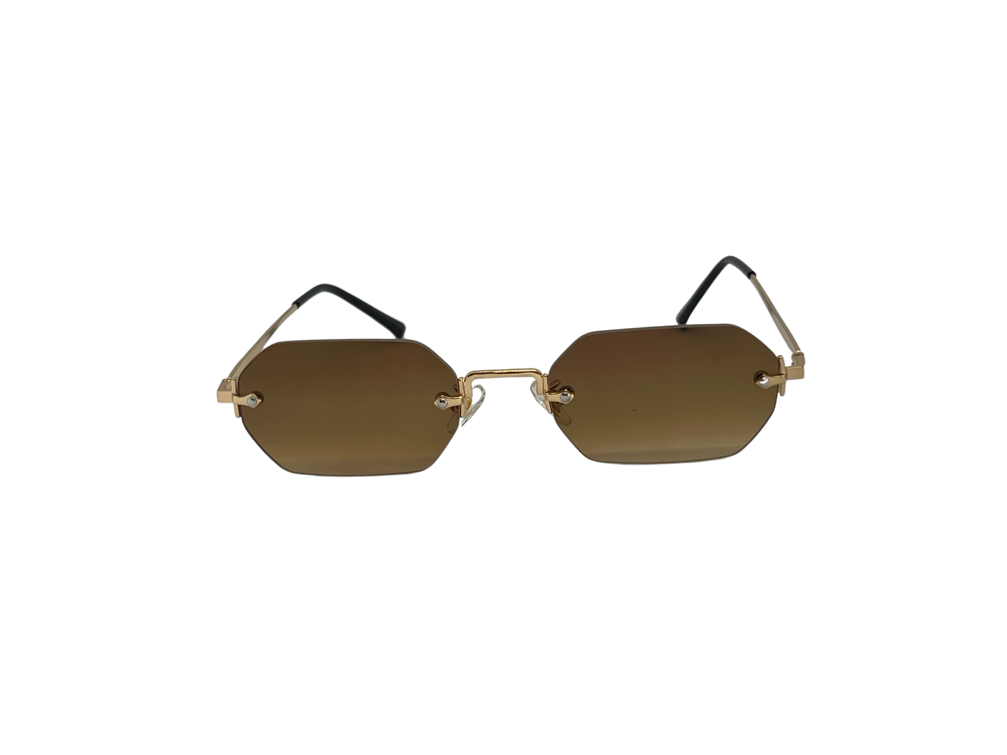 Ochelari de soare unisex, aluminiu, fumuriu, MS1091