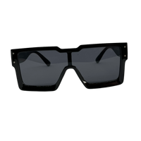 Ochelari de soare unisex, aluminiu, fumuriu, MS1094