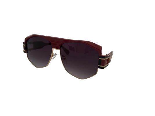 Ochelari de soare unisex, aluminiu, fumuriu, MS1089