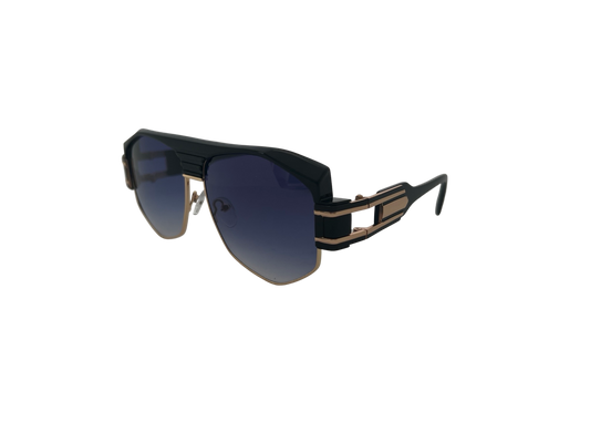 Ochelari de soare unisex, aluminiu, fumuriu, MS1113