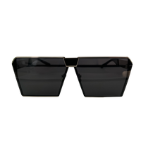 Ochelari de soare unisex, aluminiu, fumuriu, MS2003