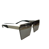 Ochelari de soare unisex, aluminiu, fumuriu, MS2002