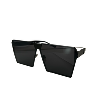 Ochelari de soare unisex, aluminiu, fumuriu, MS2101