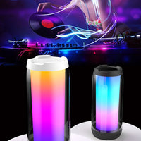 Boxa LED Bluetooth Smart Sound Stereo Party Subwoofer NEON AUX + USB + CARD