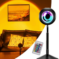 Lampa cu lupa videografie - efecte Sunset, Rainbow, Sunrise, Sun