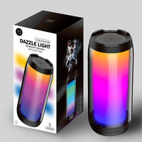 Boxa LED Bluetooth Smart Sound Stereo Party Subwoofer NEON AUX + USB + CARD