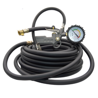 Furtun pentru umflat roti cu manometru, l= 13m, fi =10.5mm, 2 scale