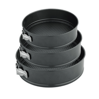 Set de 3 forme cu bazele detasabile, 24/26/28 diametru