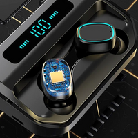 Casti Wireless inteligente, Bluetooth 5.0, Bass Boosted, compatibile iOS/Android