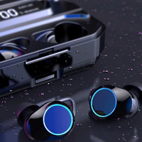 Casti Wireless inteligente, Bluetooth 5.0, Bass Boosted, compatibile iOS/Android