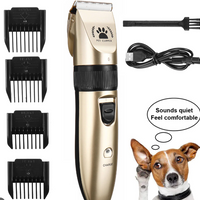 Masina fara fir pentru tuns animale, 1200 mAh, accesorii incluse