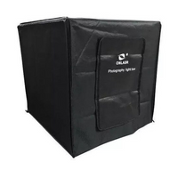 Cub foto portabil iluminat LED, cu accesorii incluse