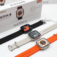 **Ceas Smartwatch 8 Ultra Watch, 2.0" IPS Full Touch, incarcare magnetica, apel Bluetooth, bratara, monitor de sanatate, unisex
