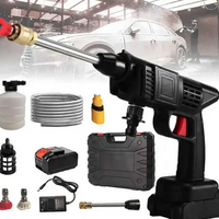 **Aparat de spalat electric cu presiune puternica, 1/2 acumulator 48V, 8L/min, 25 Bari