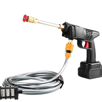 **Aparat de spalat electric cu presiune puternica, 1/2 acumulator 48V, 8L/min, 25 Bari