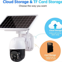 **Camera de supraveghere wireless 5MP cu panou solar si rotire 355°, protectie IP66, infrarosu, WiFi/4G