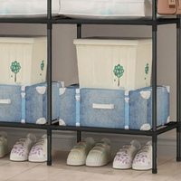 **Suport pentru umerase stander haine, 8 rafturi, 8 carlige, 175 cm