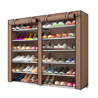 **Dulap dublu textil pentru incaltaminte, 118 x 30 x 120 cm