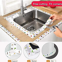 **Banda adeziva pentru etansare Plita, WC, Cada, Chiuveta, multifunctionala si impermeabila 3,2 m x 3.5 cm